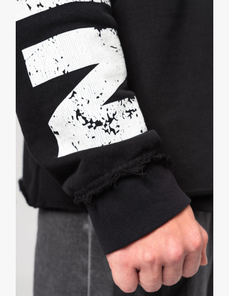 NEBBIA • NEBBIA Oversized mikina s kapucňou NO BS čierna • Nebshop.sk