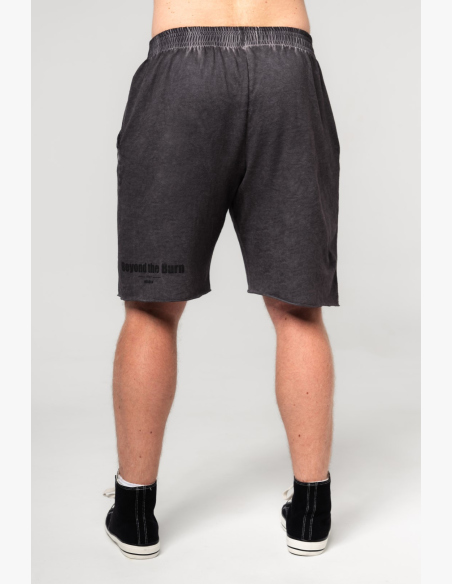 NEBBIA • NEBBIA Washed-off sweatshorts NO BS black • Nebshop.cz