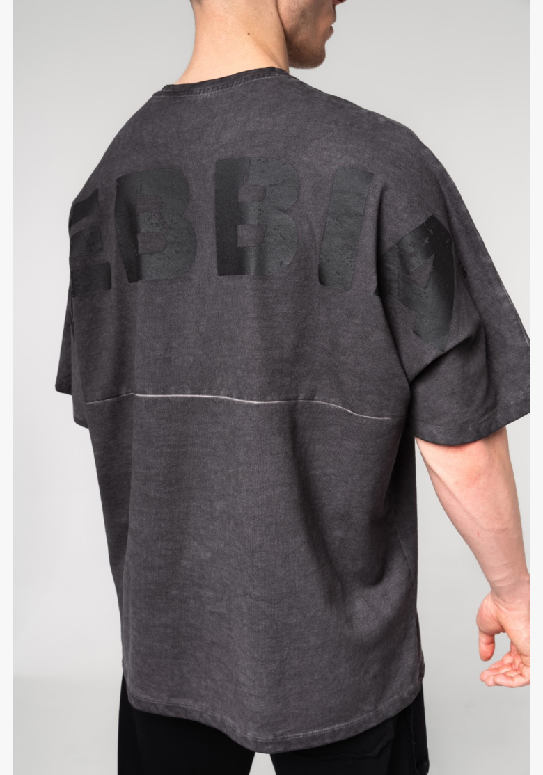 NEBBIA • NEBBIA Oprané oversized tričko NO SHORTCUTS čierne • Nebshop.sk NEBBIA • NEBBIA Oprané oversized tričko NO SHORTCUTS čierne • Nebshop.sk