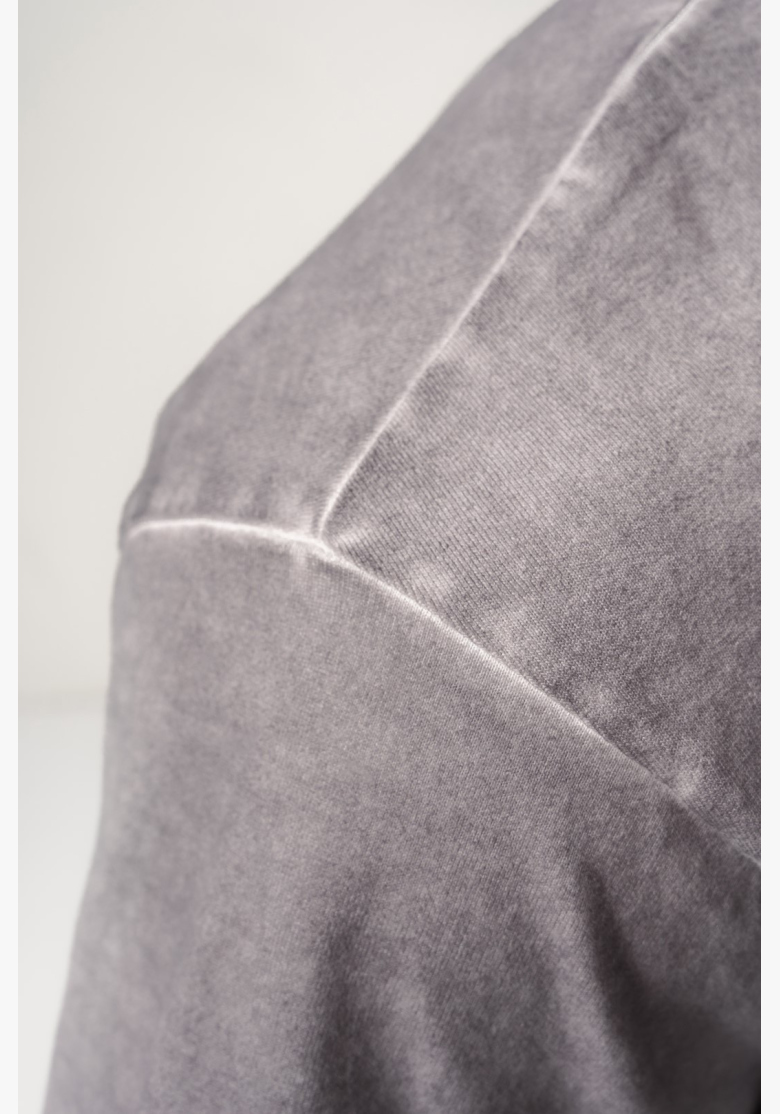 NEBBIA • NEBBIA Washed-off cotton heavyweight t-shirt GRIND gray • Nebshop.cz NEBBIA • NEBBIA Washed-off cotton heavyweight t-shirt GRIND gray • Nebshop.cz