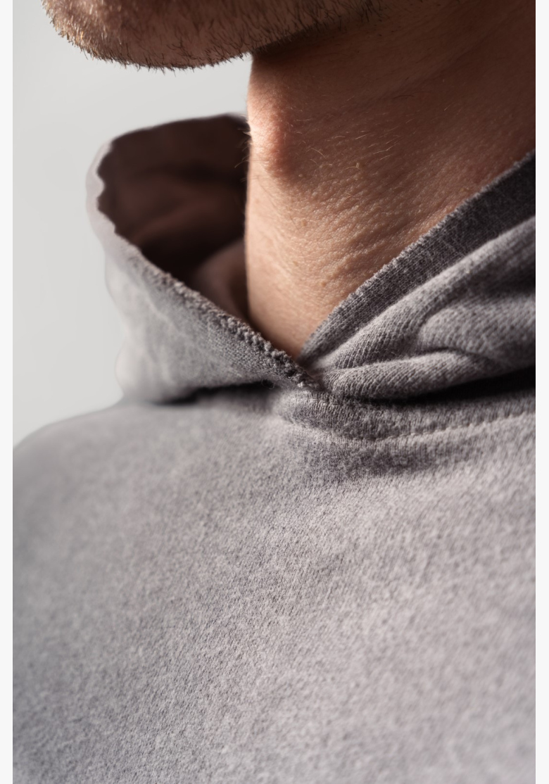 NEBBIA • NEBBIA Washed-off oversized hoodie with hood NO BS gray • Nebshop.cz NEBBIA • NEBBIA Washed-off oversized hoodie with hood NO BS gray • Nebshop.cz