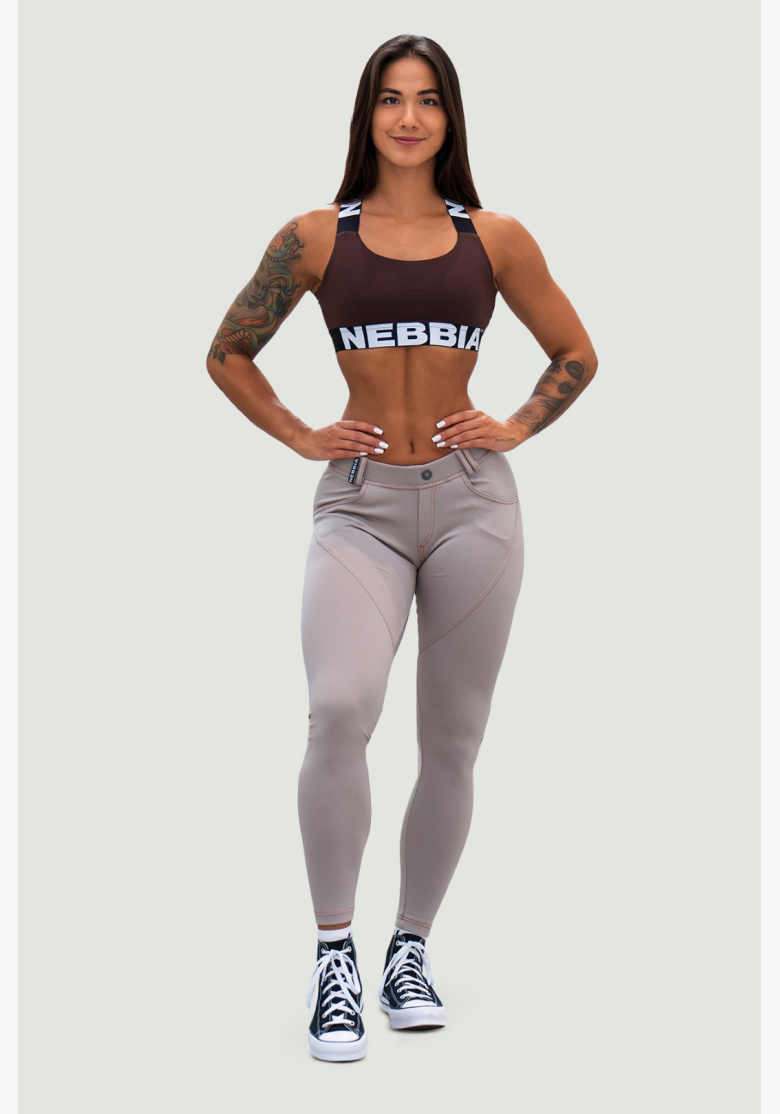 NEBBIA • NEBBIA Bubble Butt legíny LIFT UP béžové • Nebshop.sk NEBBIA • NEBBIA Bubble Butt legíny LIFT UP béžové • Nebshop.sk