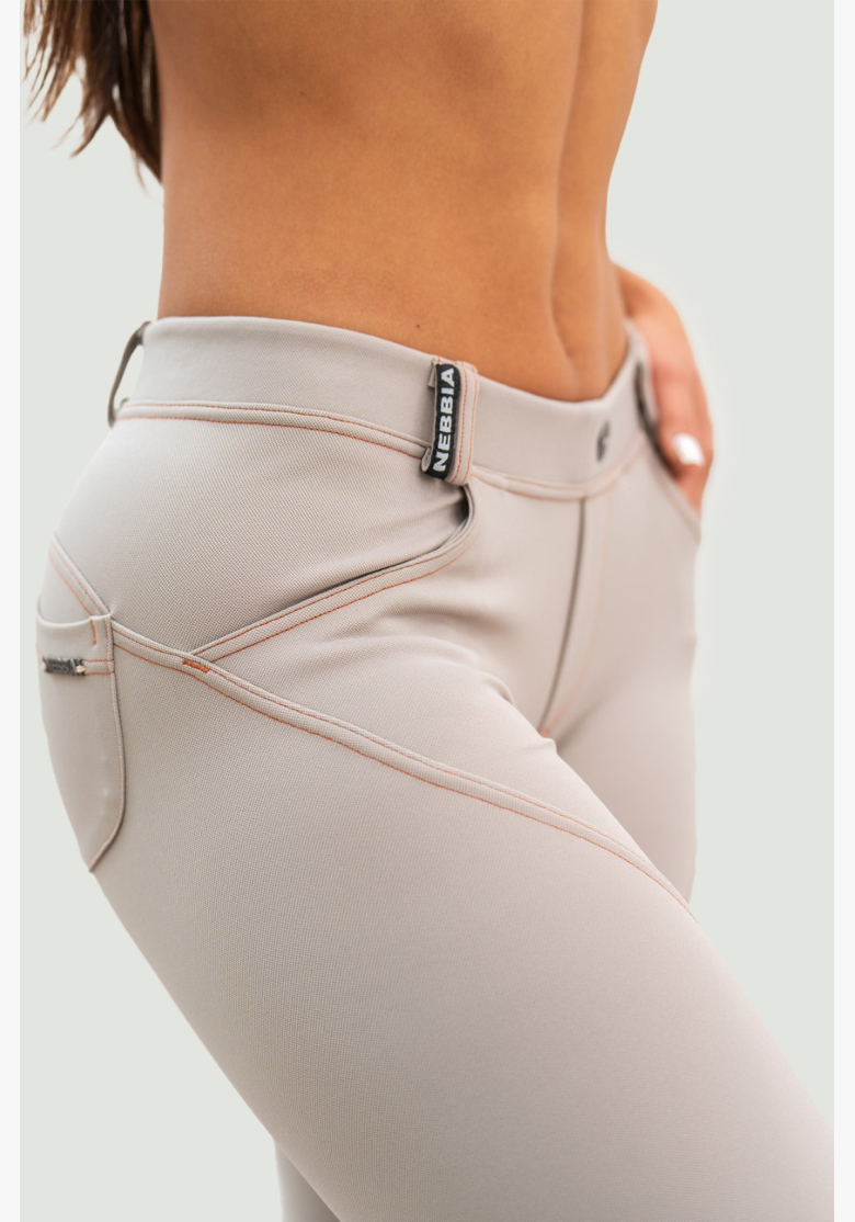 NEBBIA • NEBBIA Bubble Butt legíny LIFT UP béžové • Nebshop.sk NEBBIA • NEBBIA Bubble Butt legíny LIFT UP béžové • Nebshop.sk