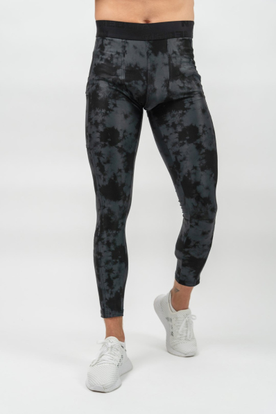 NEBBIA • NEBBIA Kompresní Camuflage Legíny  FUNCTION černé • Nebshop.cz
