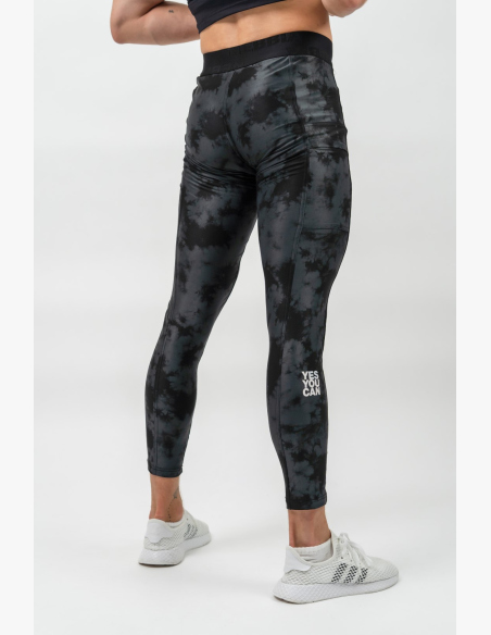 NEBBIA • NEBBIA Compression Camouflage Leggings FUNCTION black • Nebshop.com