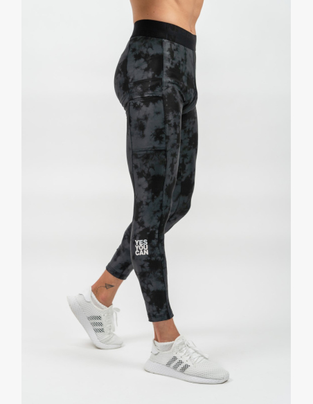 NEBBIA • NEBBIA Compression Camouflage Leggings FUNCTION black • Nebshop.com