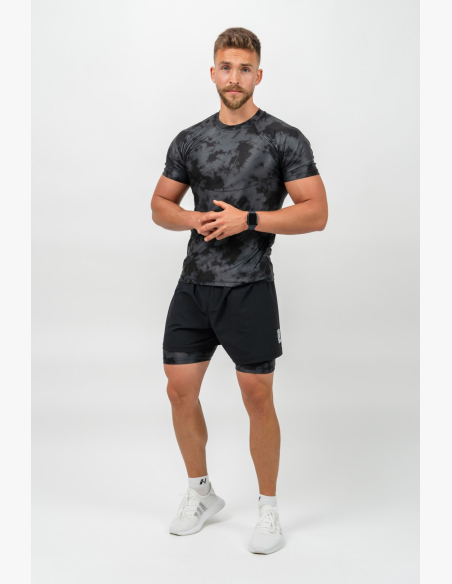 NEBBIA • NEBBIA Compression Camouflage T-shirt FUNCTION nera • Nebshop.cz