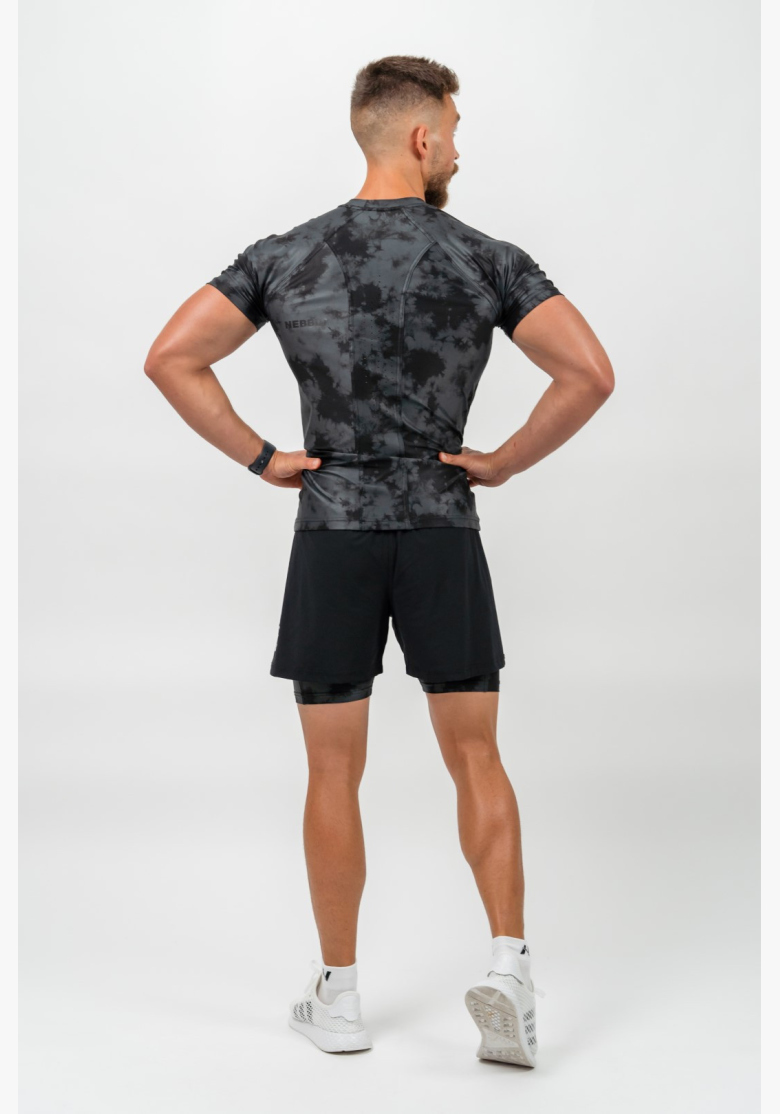 NEBBIA • NEBBIA Compression Camouflage T-shirt FUNCTION nera • Nebshop.cz NEBBIA • NEBBIA Compression Camouflage T-shirt FUNCTION nera • Nebshop.cz
