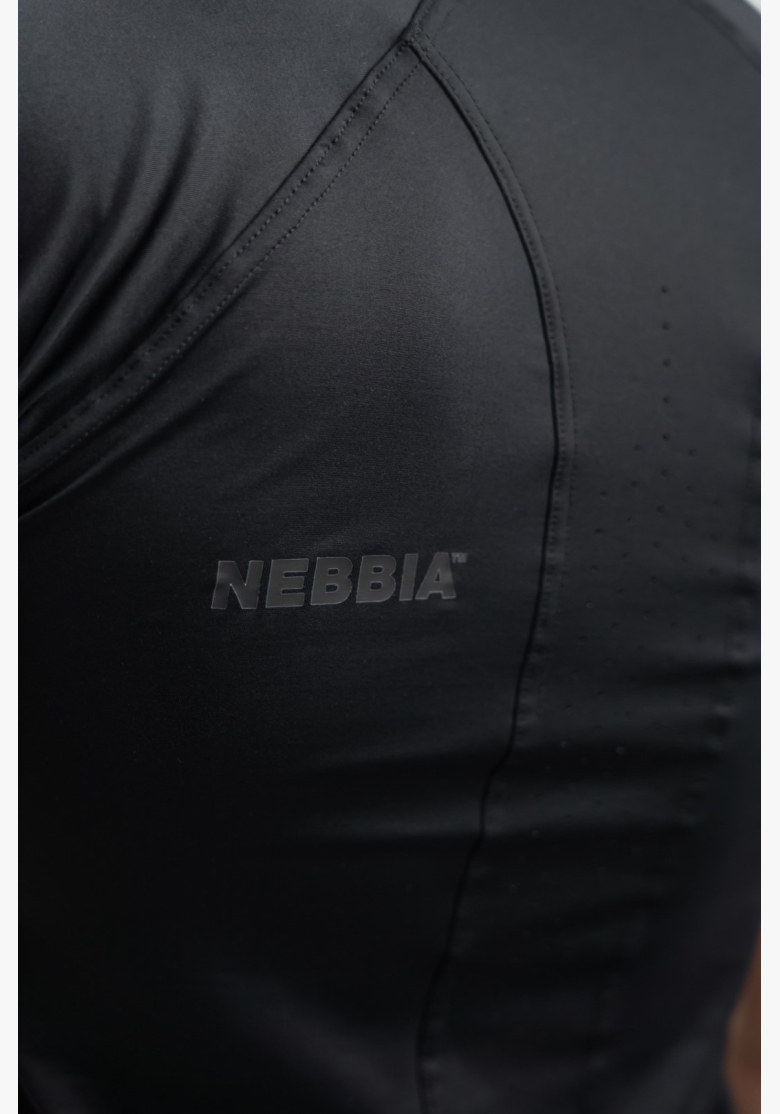 NEBBIA • NEBBIA Maglia Sportiva Compressiva ENDURANCE nera • Nebshop.it NEBBIA • NEBBIA Maglia Sportiva Compressiva ENDURANCE nera • Nebshop.it