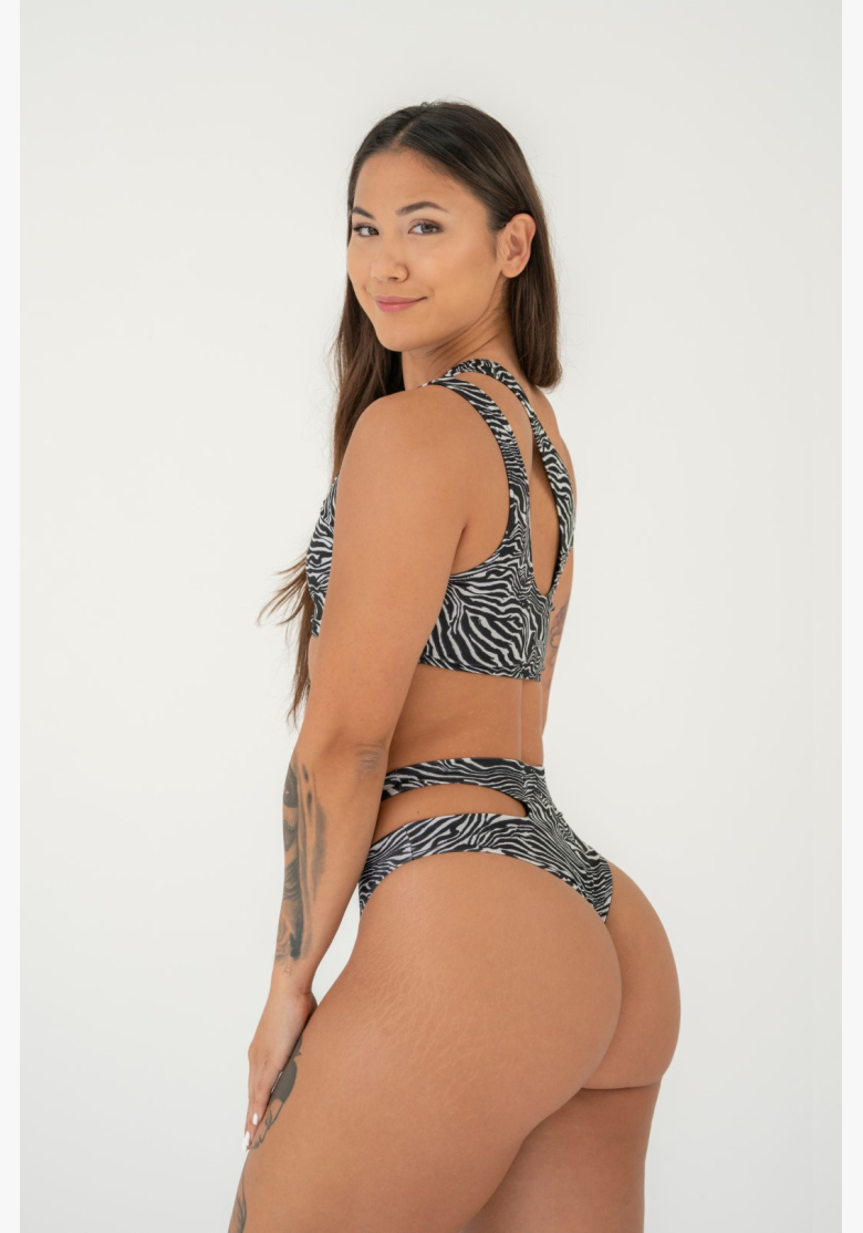 NEBBIA • NEBBIA SÃO GONÇALO bikini vrchní díl - zebra • Nebshop.cz NEBBIA • NEBBIA SÃO GONÇALO bikini vrchní díl - zebra • Nebshop.cz