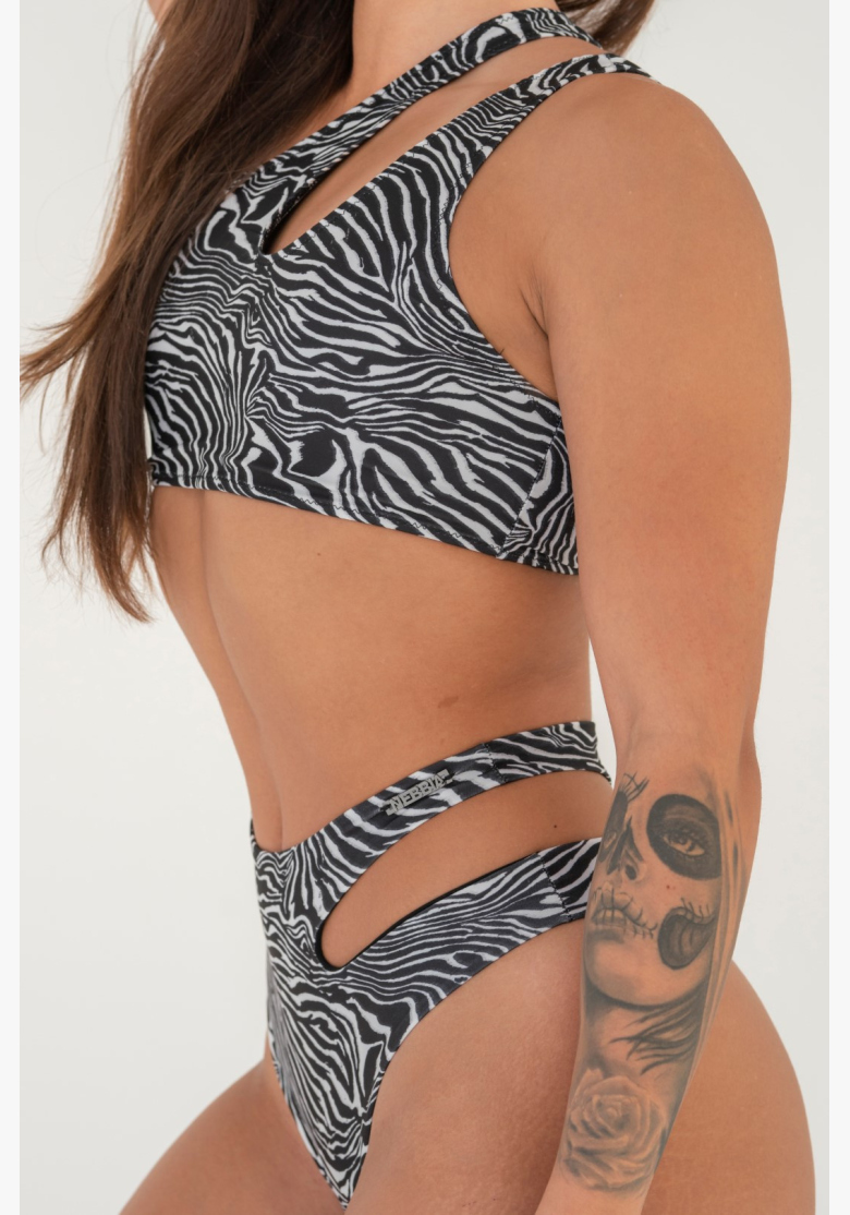 NEBBIA • NEBBIA SÃO GONÇALO bikiny vrchný diel - zebra • Nebshop.sk NEBBIA • NEBBIA SÃO GONÇALO bikiny vrchný diel - zebra • Nebshop.sk