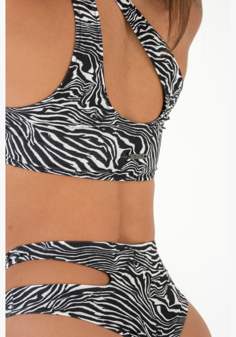 NEBBIA • NEBBIA SÃO GONÇALO bikiny vrchný diel - zebra • Nebshop.sk NEBBIA • NEBBIA SÃO GONÇALO bikiny vrchný diel - zebra • Nebshop.sk