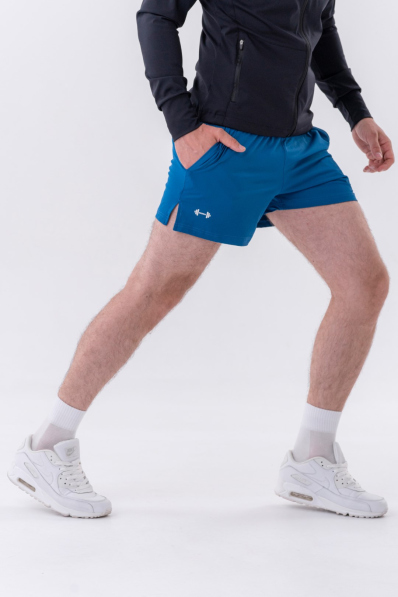 NEBBIA • NEBBIA Pantaloni corti funzionali ad asciugatura rapida "Airy" blu • Nebshop.it 2