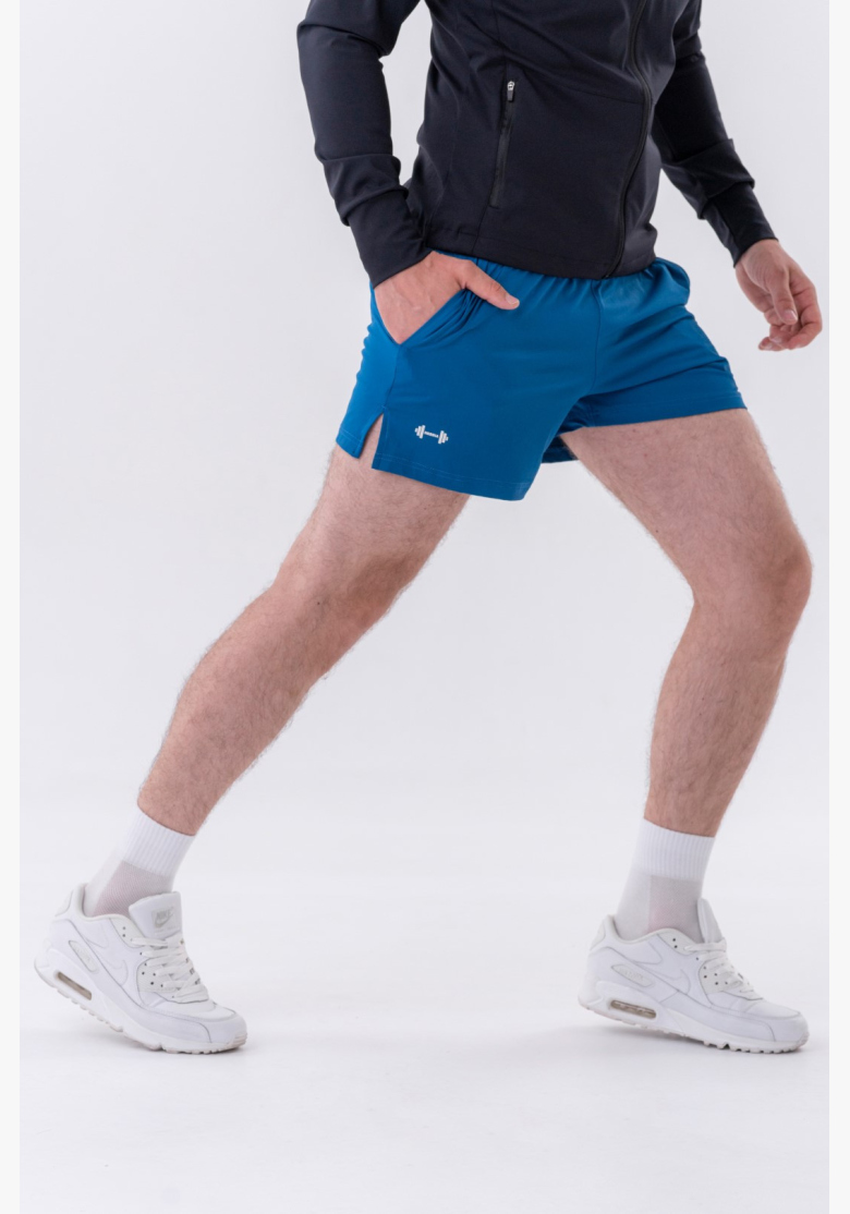NEBBIA • NEBBIA Pantaloni corti funzionali ad asciugatura rapida "Airy" blu • Nebshop.it NEBBIA • NEBBIA Pantaloni corti funzionali ad asciugatura rapida "Airy" blu • Nebshop.it