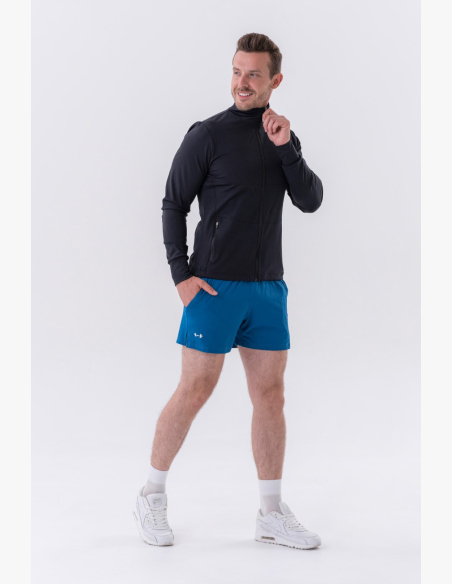 NEBBIA • NEBBIA Pantaloni corti funzionali ad asciugatura rapida "Airy" blu • Nebshop.it