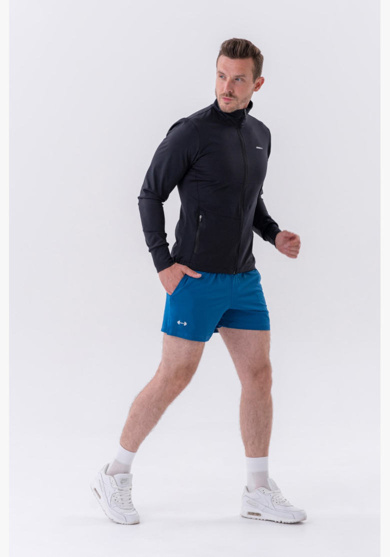 NEBBIA • NEBBIA Pantaloni corti funzionali ad asciugatura rapida "Airy" blu • Nebshop.it NEBBIA • NEBBIA Pantaloni corti funzionali ad asciugatura rapida "Airy" blu • Nebshop.it