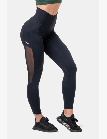 NEBBIA • Mesh legíny s vysokým pásom • NEBBIAshop.sk