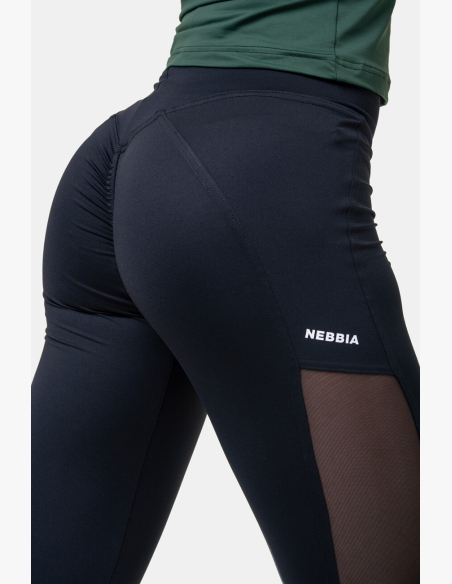 NEBBIA • Mesh legíny s vysokým pásom • NEBBIAshop.sk