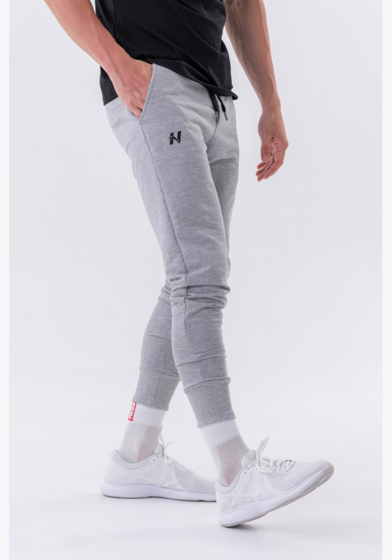NEBBIA • NEBBIA Slim pantaloni con tasche laterali "Reset" grigi • Nebshop.it NEBBIA • NEBBIA Slim pantaloni con tasche laterali "Reset" grigi • Nebshop.it