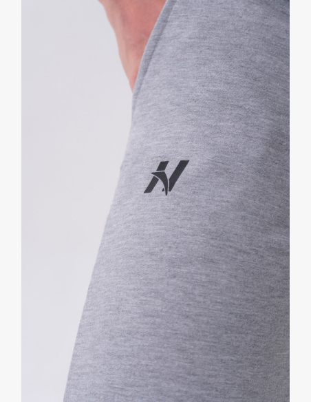 NEBBIA • NEBBIA Slim pantaloni con tasche laterali "Reset" grigi • Nebshop.it