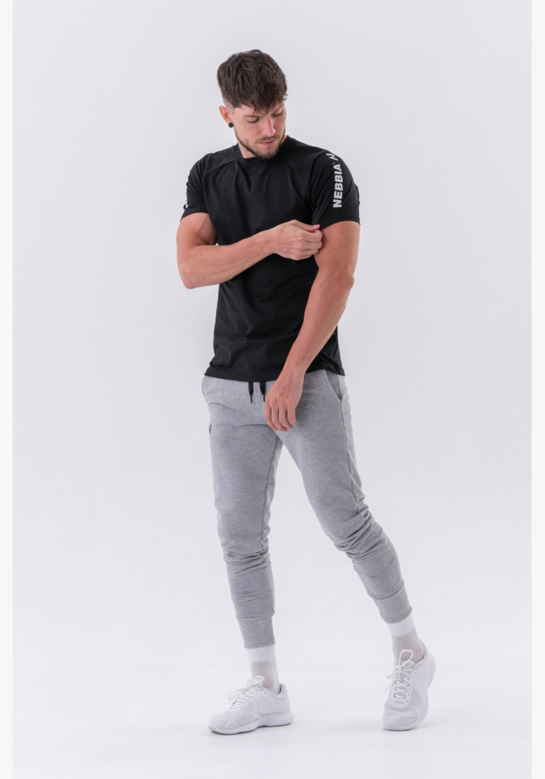 NEBBIA • NEBBIA Slim pantaloni con tasche laterali "Reset" grigi • Nebshop.it NEBBIA • NEBBIA Slim pantaloni con tasche laterali "Reset" grigi • Nebshop.it