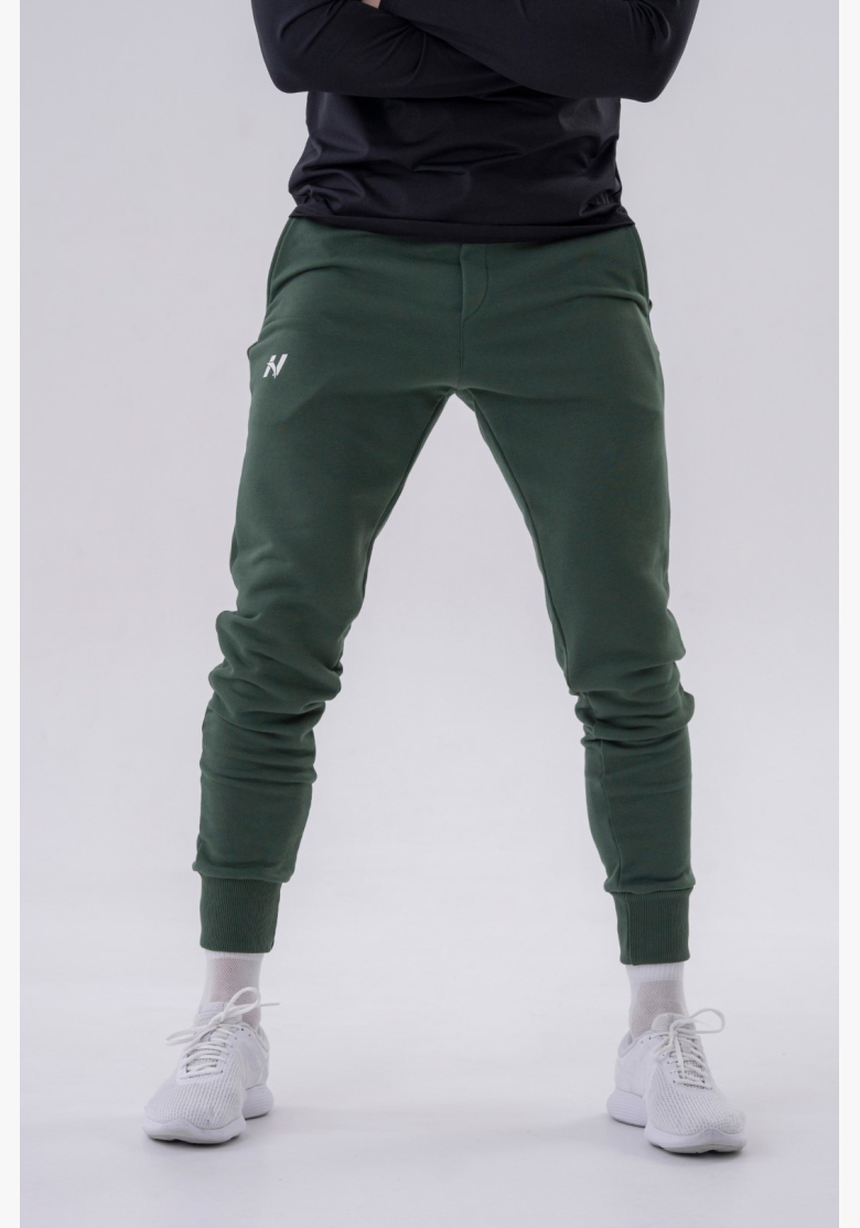 NEBBIA • NEBBIA Slim tepláky s bočnými vreckami "Reset" zelené • Nebshop.sk NEBBIA • NEBBIA Slim tepláky s bočnými vreckami "Reset" zelené • Nebshop.sk