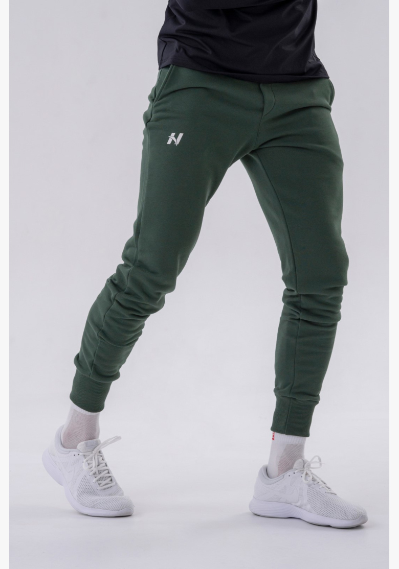 NEBBIA • NEBBIA Slim tepláky s bočnými vreckami "Reset" zelené • Nebshop.sk NEBBIA • NEBBIA Slim tepláky s bočnými vreckami "Reset" zelené • Nebshop.sk