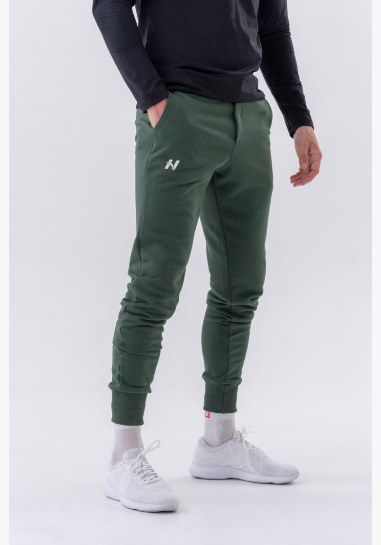 NEBBIA • NEBBIA Slim tepláky s bočnými vreckami "Reset" zelené • Nebshop.sk NEBBIA • NEBBIA Slim tepláky s bočnými vreckami "Reset" zelené • Nebshop.sk