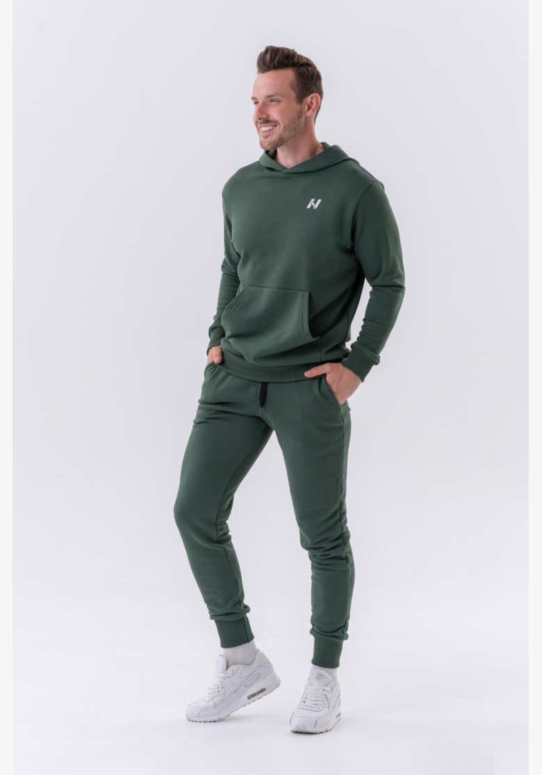 NEBBIA • NEBBIA Slim tepláky s bočnými vreckami "Reset" zelené • Nebshop.sk NEBBIA • NEBBIA Slim tepláky s bočnými vreckami "Reset" zelené • Nebshop.sk