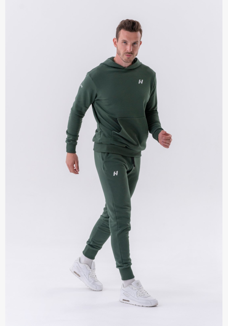 NEBBIA • NEBBIA Slim tepláky s bočnými vreckami "Reset" zelené • Nebshop.sk NEBBIA • NEBBIA Slim tepláky s bočnými vreckami "Reset" zelené • Nebshop.sk