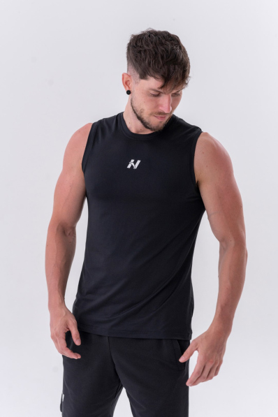 NEBBIA • NEBBIA Canotta sportiva funzionale "Power" nera • Nebshop.cz