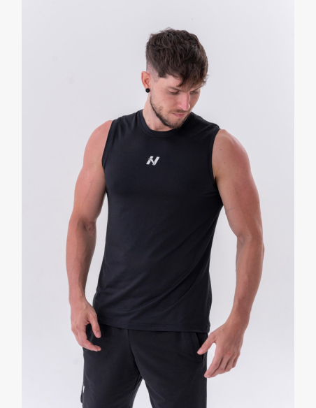 NEBBIA • NEBBIA Canotta sportiva funzionale "Power" nera • Nebshop.cz