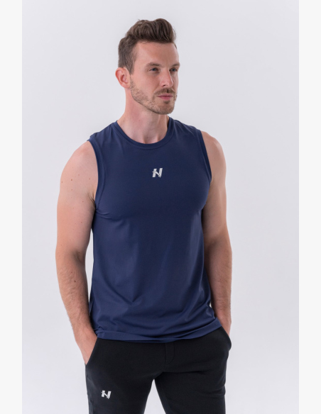 NEBBIA • NEBBIA Canotta sportiva funzionale "Power" blu • Nebshop.it