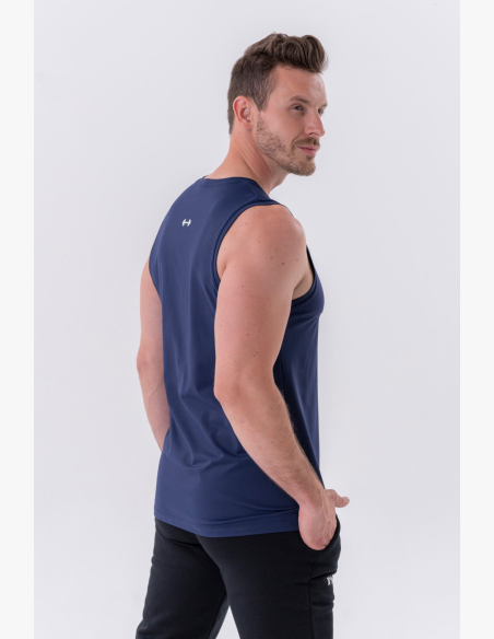 NEBBIA • NEBBIA Canotta sportiva funzionale "Power" blu • Nebshop.it