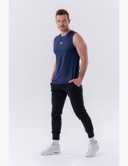 NEBBIA • NEBBIA Canotta sportiva funzionale "Power" blu • Nebshop.it