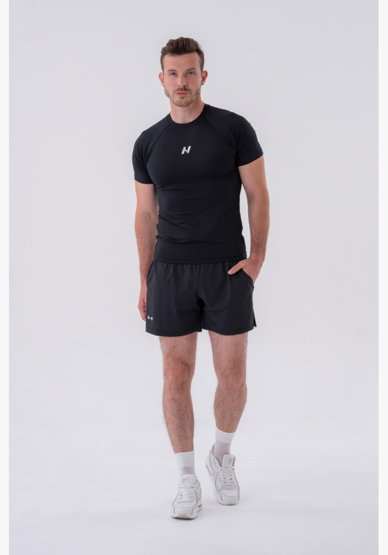NEBBIA • NEBBIA Funkčné Slim-fit tričko čierne • Nebshop.sk NEBBIA • NEBBIA Funkčné Slim-fit tričko čierne • Nebshop.sk