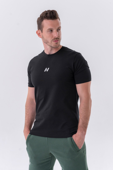 NEBBIA • NEBBIA Maglietta classica "Reset" nera • Nebshop.cz 2