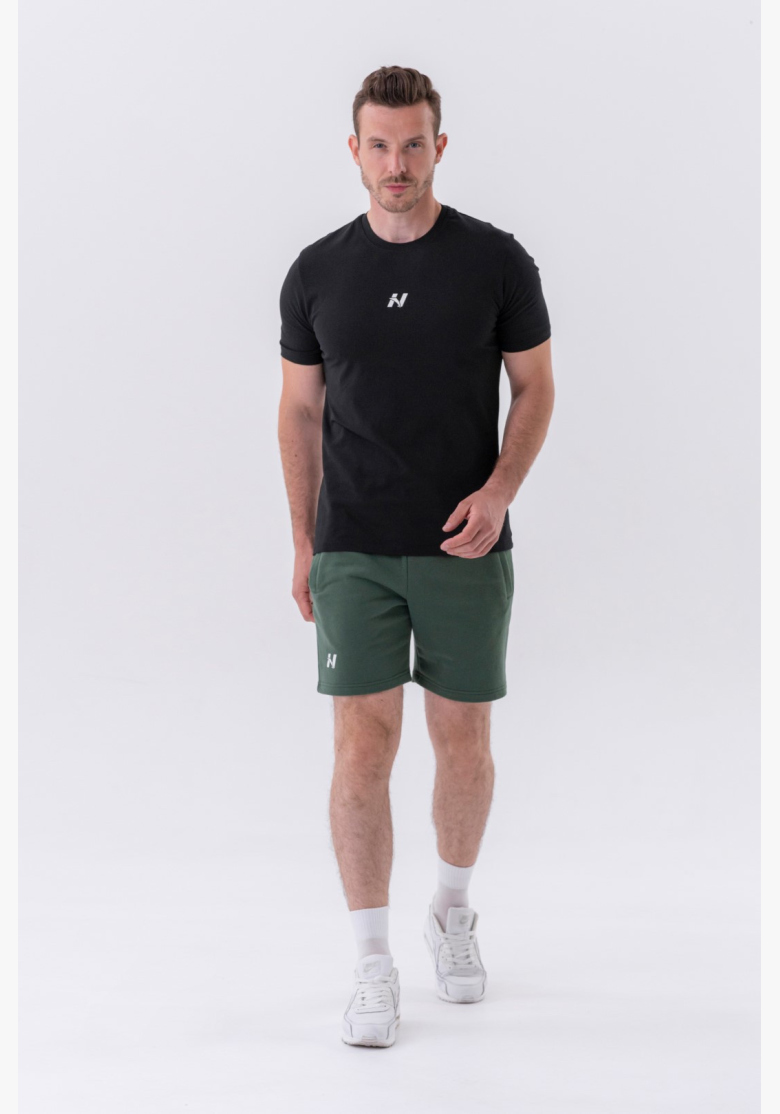 NEBBIA • NEBBIA Maglietta classica "Reset" nera • Nebshop.cz NEBBIA • NEBBIA Maglietta classica "Reset" nera • Nebshop.cz