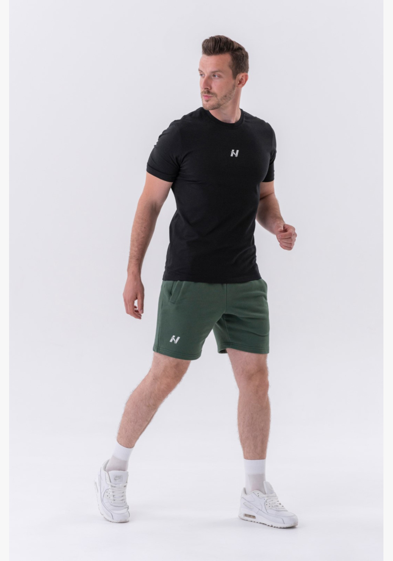 NEBBIA • NEBBIA Maglietta classica "Reset" nera • Nebshop.cz NEBBIA • NEBBIA Maglietta classica "Reset" nera • Nebshop.cz
