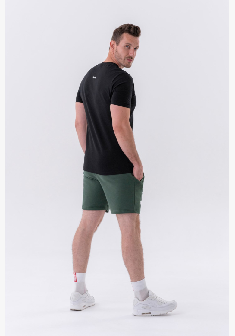 NEBBIA • NEBBIA Maglietta classica "Reset" nera • Nebshop.cz NEBBIA • NEBBIA Maglietta classica "Reset" nera • Nebshop.cz