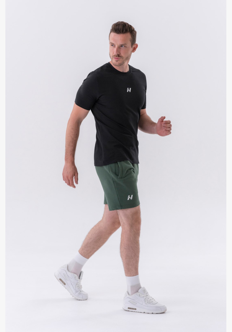 NEBBIA • NEBBIA Maglietta classica "Reset" nera • Nebshop.cz NEBBIA • NEBBIA Maglietta classica "Reset" nera • Nebshop.cz