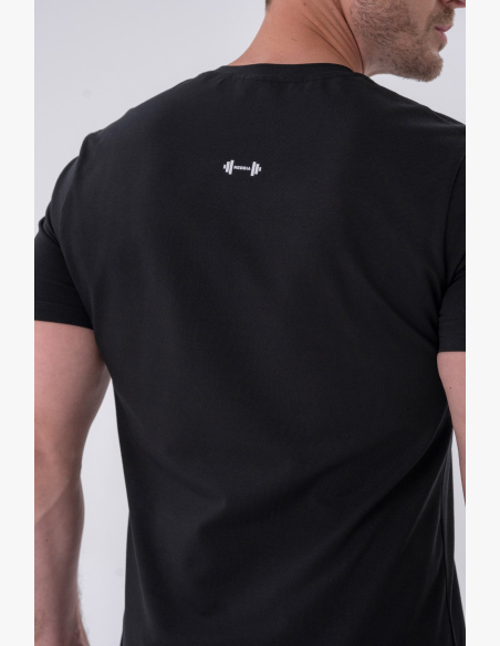 NEBBIA • NEBBIA Maglietta classica "Reset" nera • Nebshop.cz