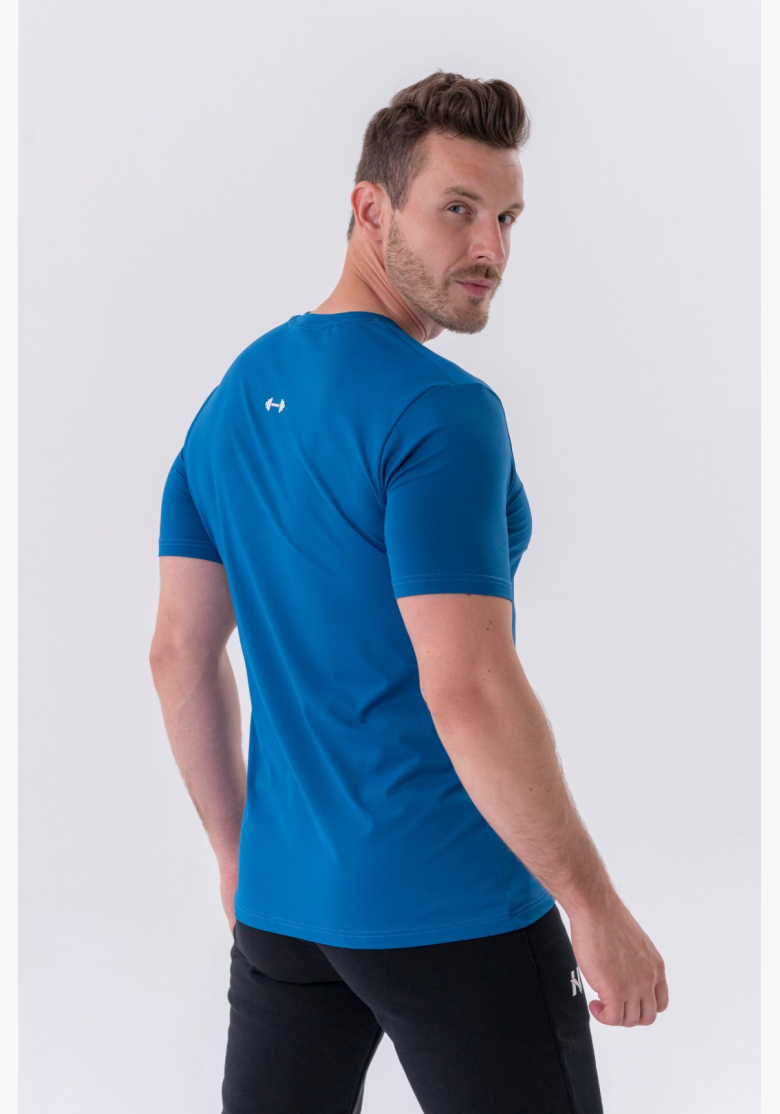 NEBBIA • NEBBIA Maglietta classica "Reset" blu • Nebshop.it NEBBIA • NEBBIA Maglietta classica "Reset" blu • Nebshop.it