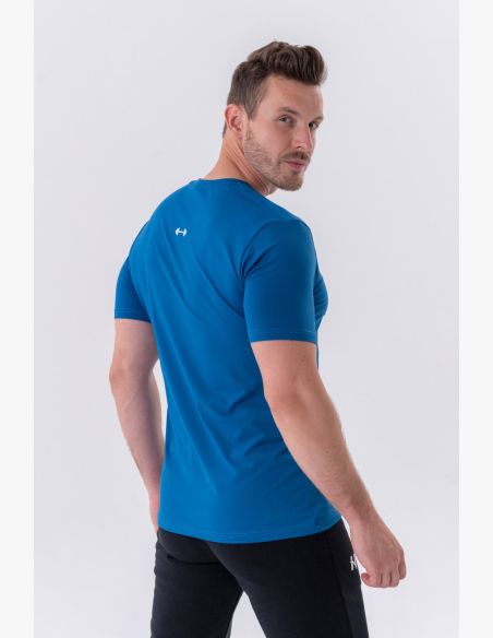 NEBBIA • NEBBIA Maglietta classica "Reset" blu • Nebshop.it