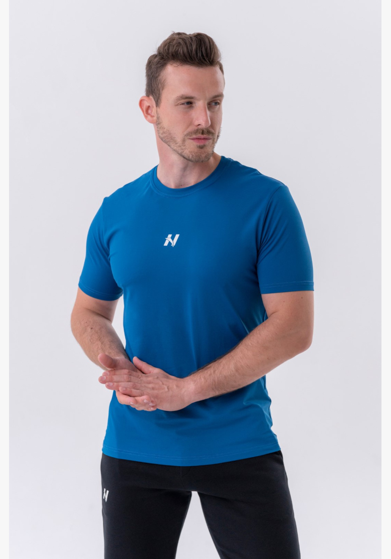 NEBBIA • NEBBIA Maglietta classica "Reset" blu • Nebshop.it NEBBIA • NEBBIA Maglietta classica "Reset" blu • Nebshop.it