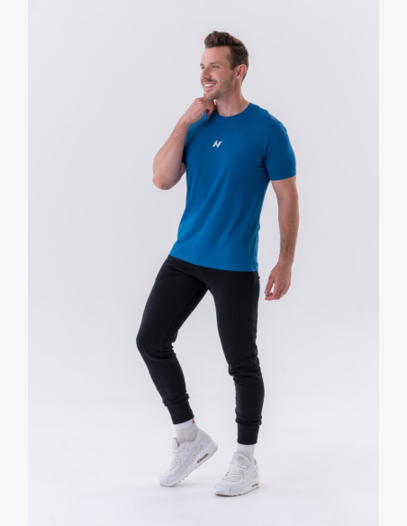 NEBBIA • NEBBIA Maglietta classica "Reset" blu • Nebshop.it
