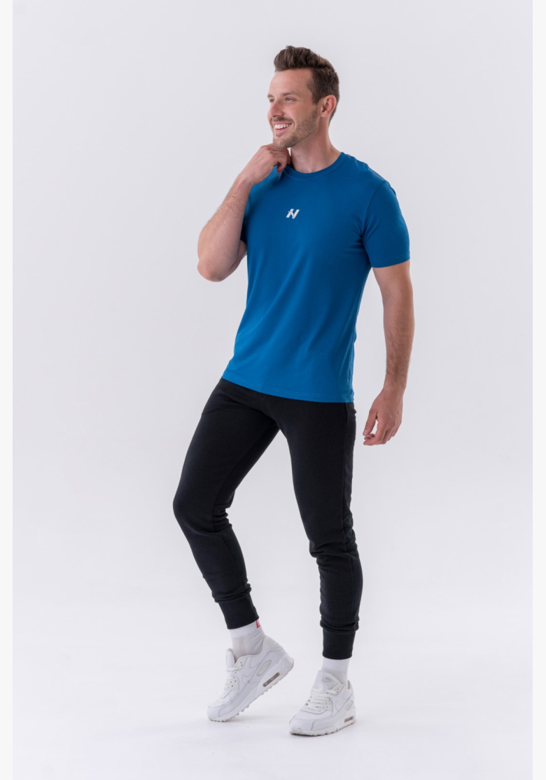 NEBBIA • NEBBIA Maglietta classica "Reset" blu • Nebshop.it NEBBIA • NEBBIA Maglietta classica "Reset" blu • Nebshop.it
