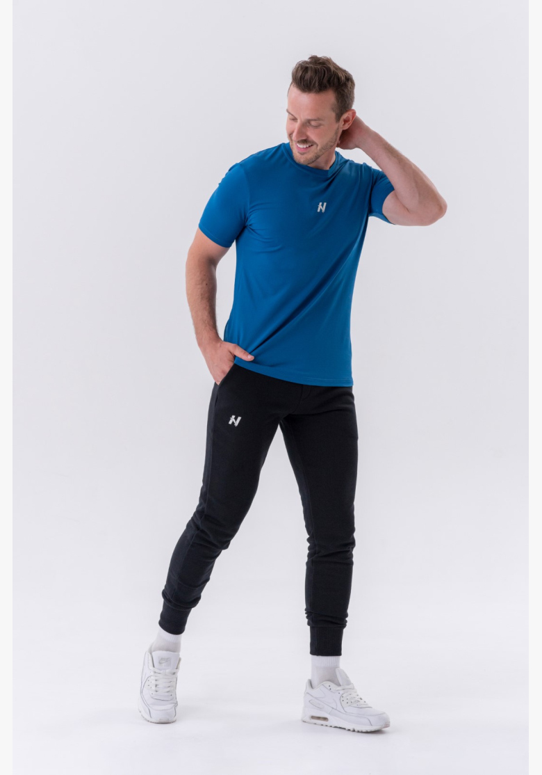 NEBBIA • NEBBIA Maglietta classica "Reset" blu • Nebshop.it NEBBIA • NEBBIA Maglietta classica "Reset" blu • Nebshop.it