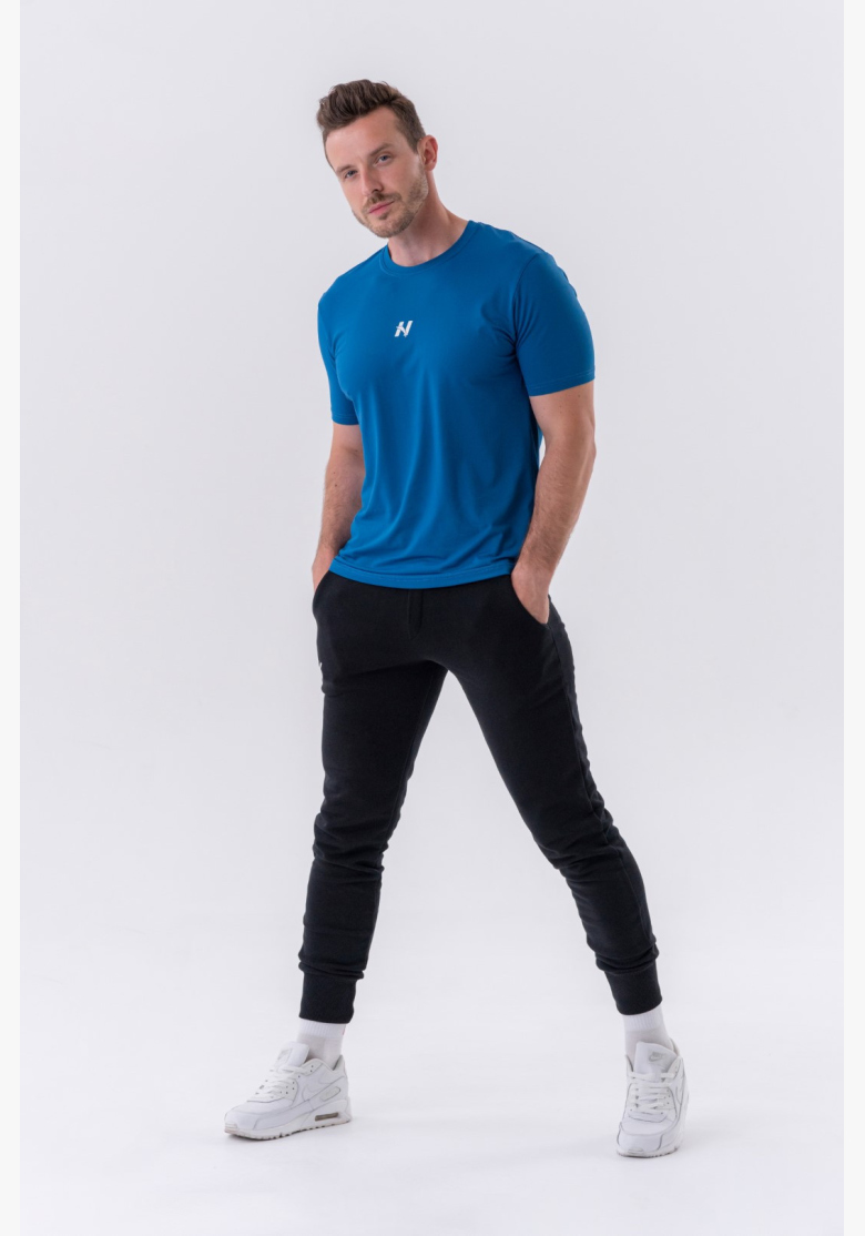 NEBBIA • NEBBIA Maglietta classica "Reset" blu • Nebshop.it NEBBIA • NEBBIA Maglietta classica "Reset" blu • Nebshop.it