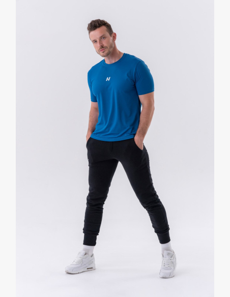 NEBBIA • NEBBIA Classic T-shirt "Reset" blue • Nebshop.cz